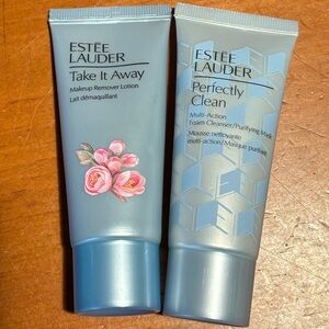 Estee Lauder Take It Away Makeup Remover and Perfectly Clean Cleanser/Mask